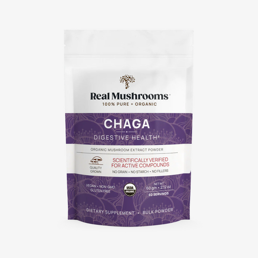 Real Mushrooms Real Mushrooms - Chaga 60g Pouch