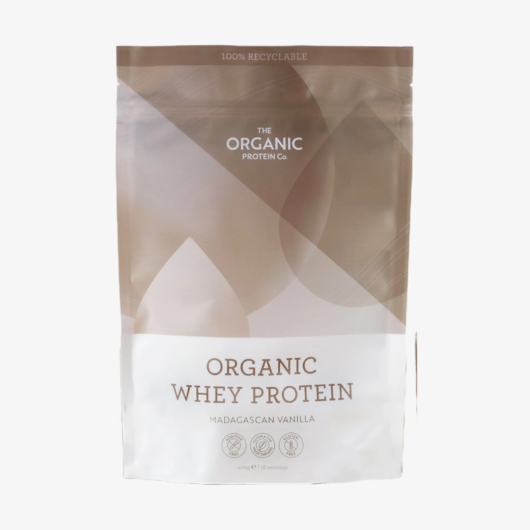 Organic Protein Company Madagascan Vanilla Organic Whey Protein Powder