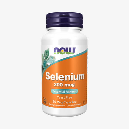 NOW Foods Selenium 200 mcg Veg Capsules