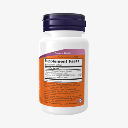 NOW Foods Lutein & Zeaxanthin Softgels