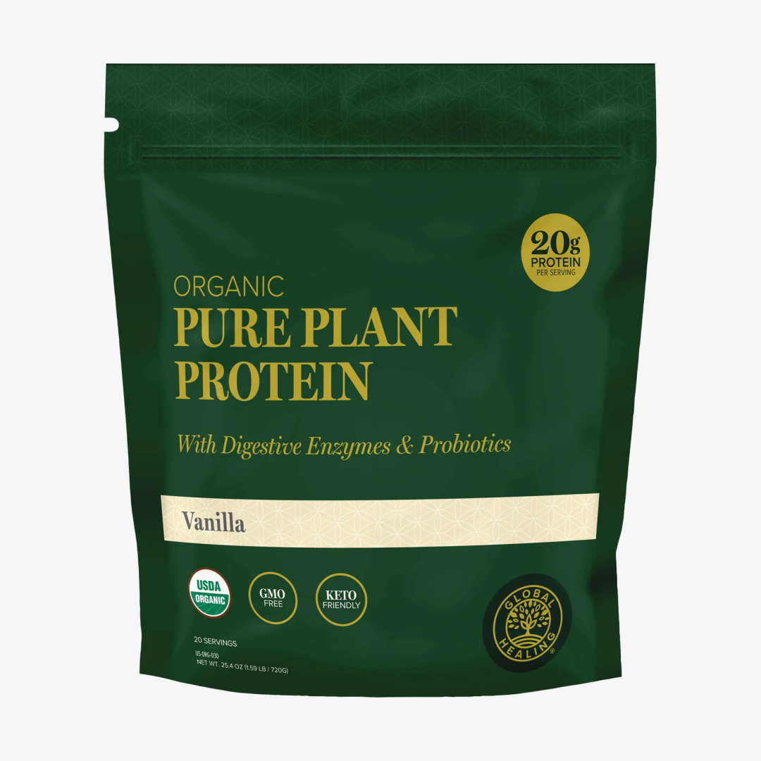 Vanilla Pure Plant Protein - Global Healing