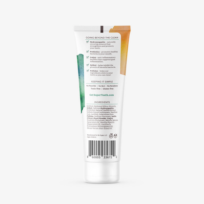 SuperTeeth Prebiotic Mineral Toothpaste