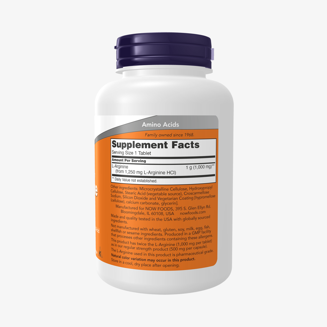 Now foods L-Arginine 1,000 mg