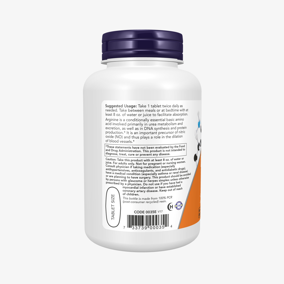 Now foods L-Arginine 1,000 mg