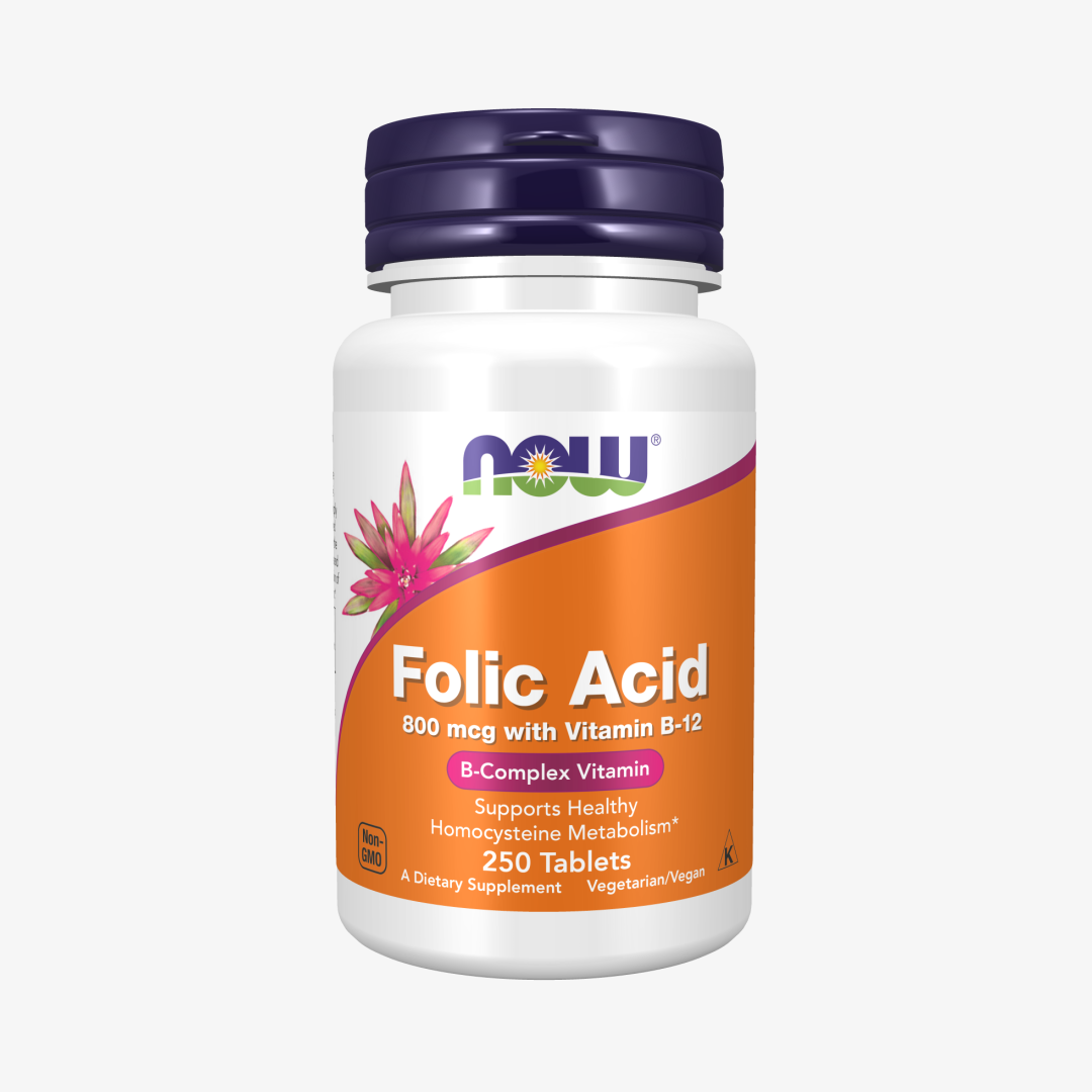 Now foods Folic Acid 800 mcg