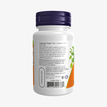 Now foods Double Strength Milk Thistle 300 mg