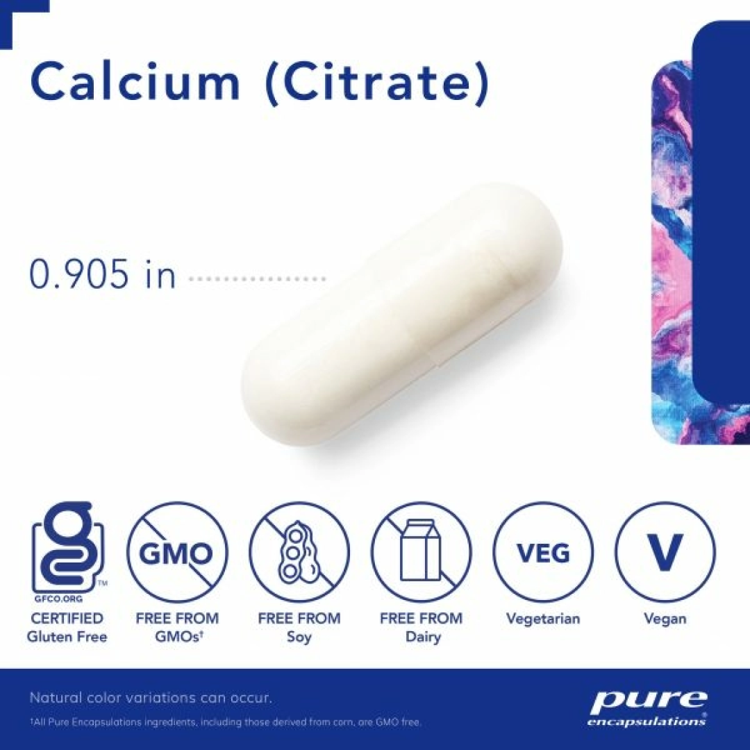 Pure Encapsulations Calcium (Citrate)