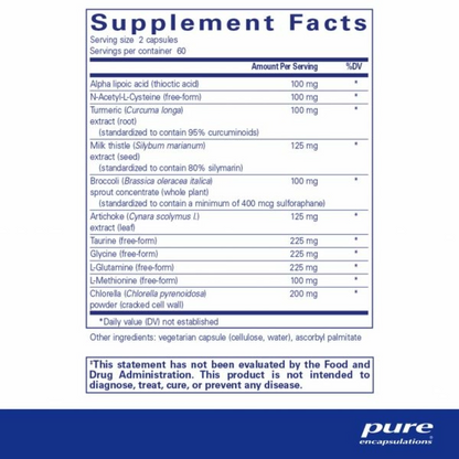 Pure Encapsulations Liver GI