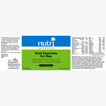 Nutri Advanced Men's Multi Essentials