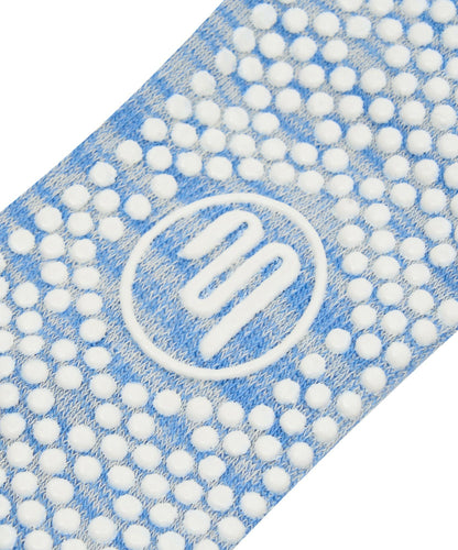 Classic Low Rise Grip Socks - Blue Heather