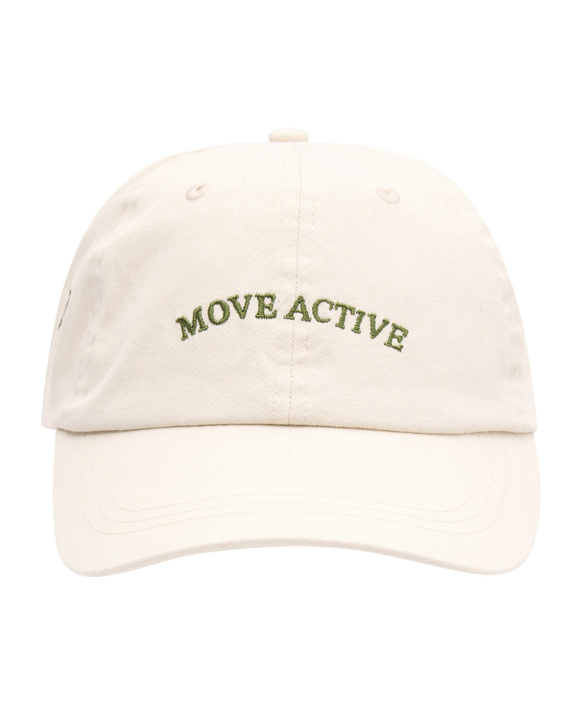 Embroidered Cap - Ivory
