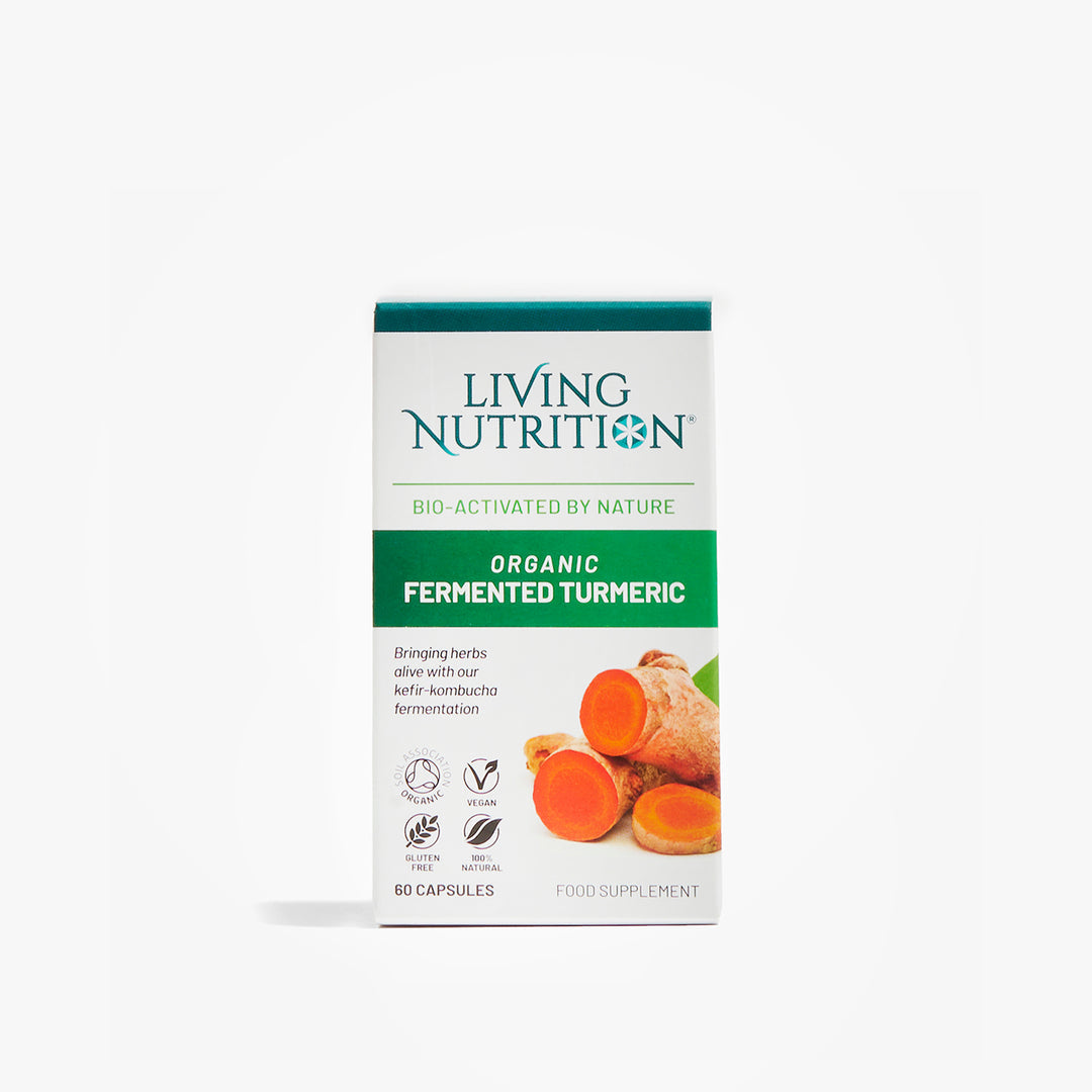 Organic Fermented Turmeric Capsules - Living Nutrition