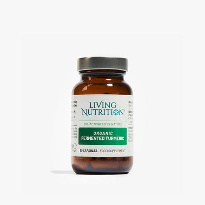 Organic Fermented Turmeric Capsules - Living Nutrition