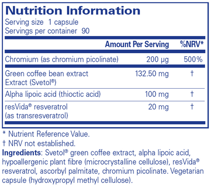 Metabolic Xtra with Svetol Green Coffee Extract