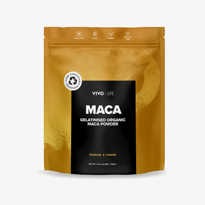 Buy Organic Gelatinised Maca Powder - Vivo Life