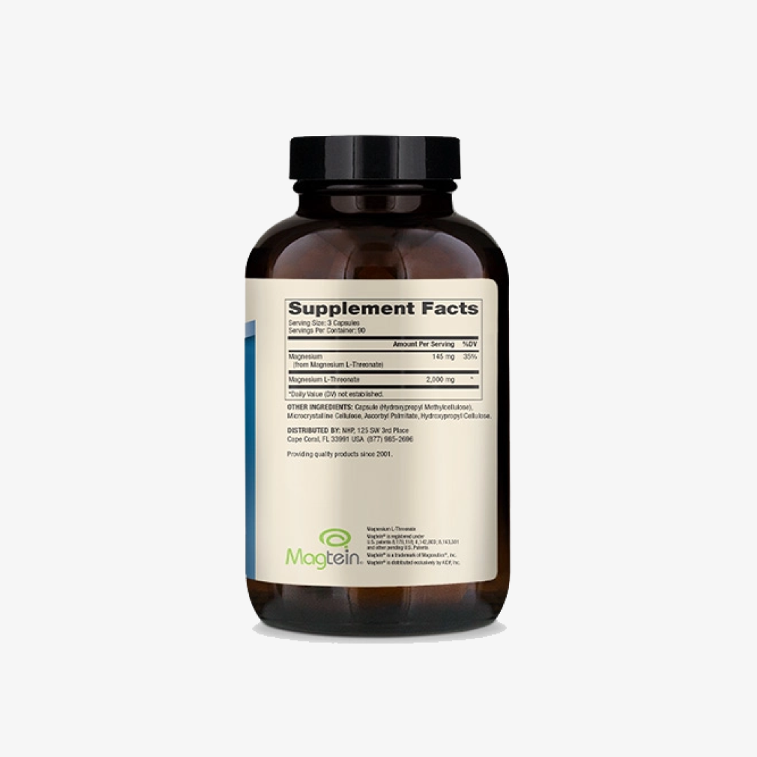 Dr Mercola Magnesium L Threonate - 90 & 270 Capsules