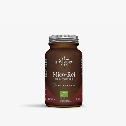 Reishi Mushroom Capsules - Hifas da Terra Mico Rei