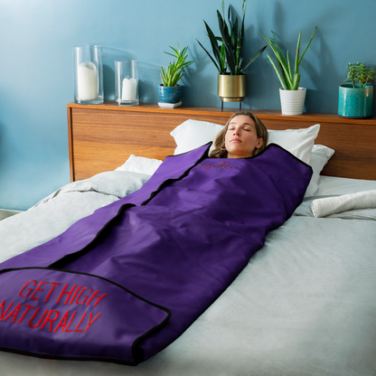 HigherDOSE Infrared Sauna Blanket V3 - Purple