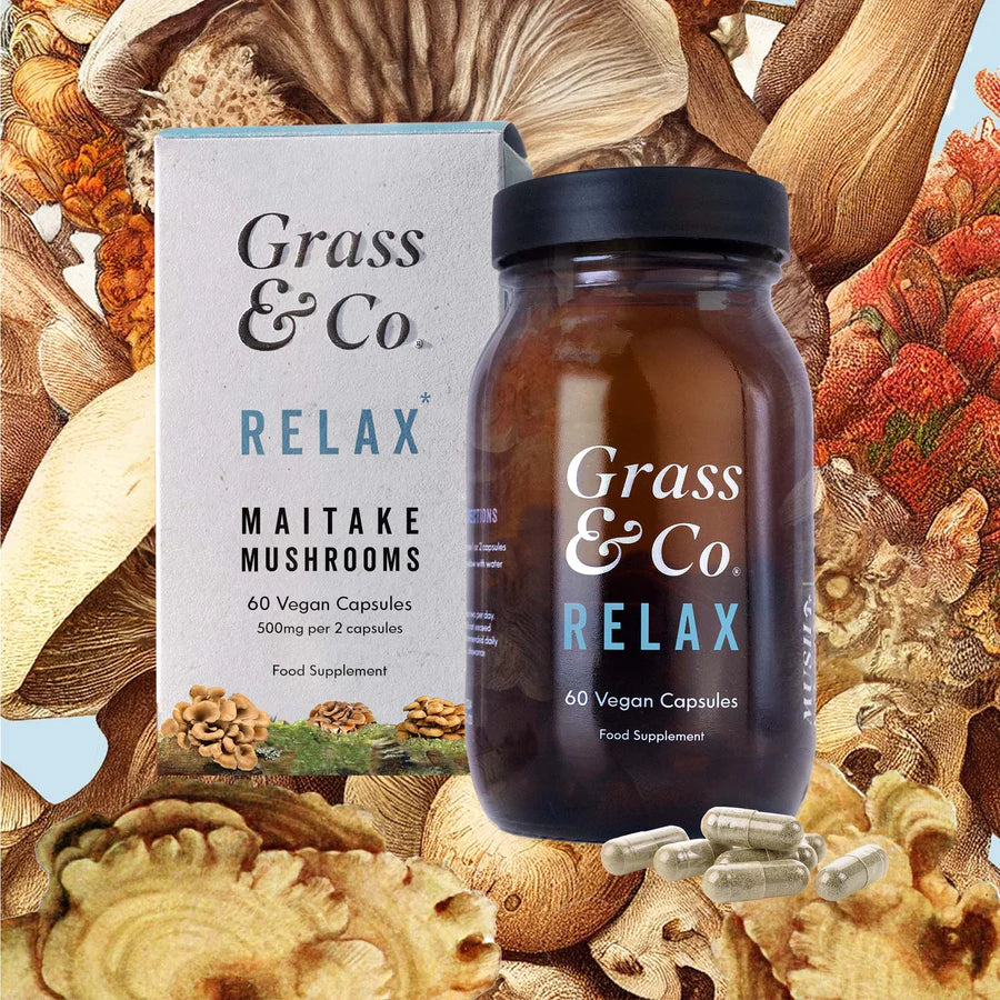 Grass & Co. RELAX - Maitake, Ashwagandha & Magnesium