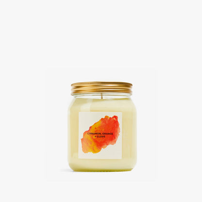 Orange, Clove & Cinnamon Candle - A Calm Christmas