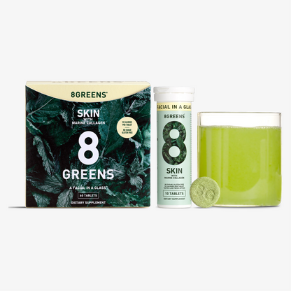 8Greens Effervescent Tablets for Skin