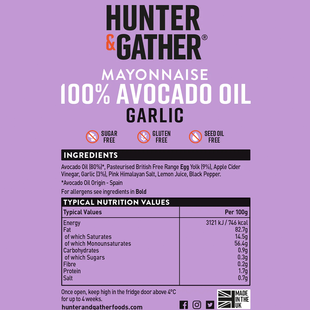 Hunter & Gather Garlic Acovado Oil Mayonnaise