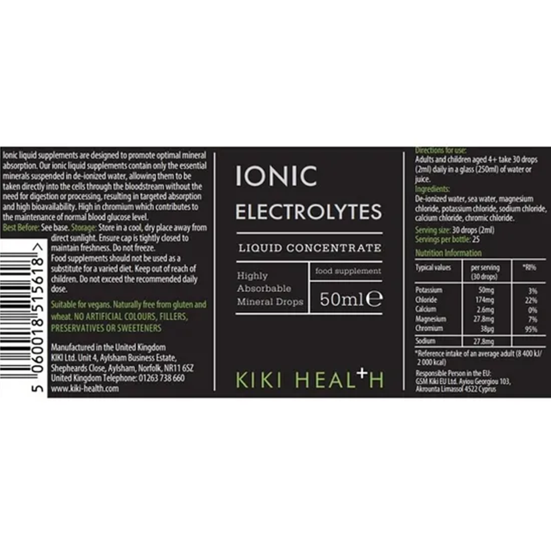 KIKI Health Ionic Electrolytes Liquid Concentrate