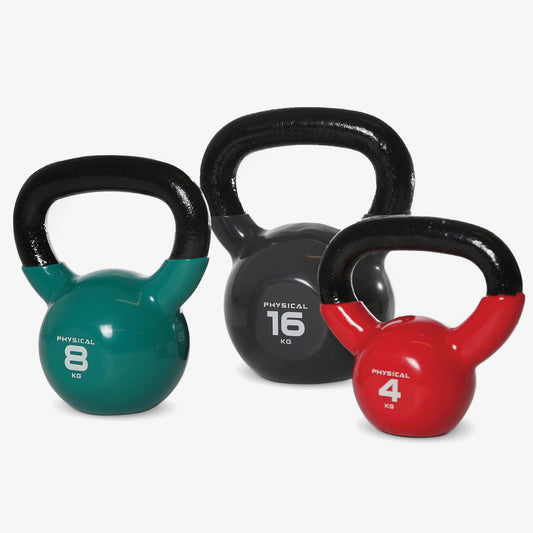 20kg Vinyl Kettlebells - Physical Company