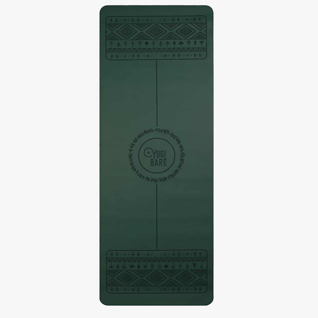 Dark Green Yoga Mat - Yogi Bare