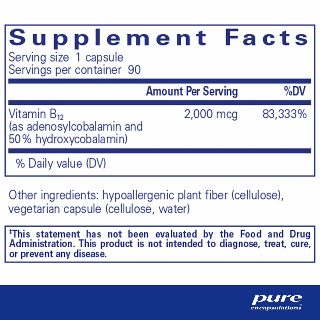 Pure Encapsulations Adenosyl/Hydroxy B12