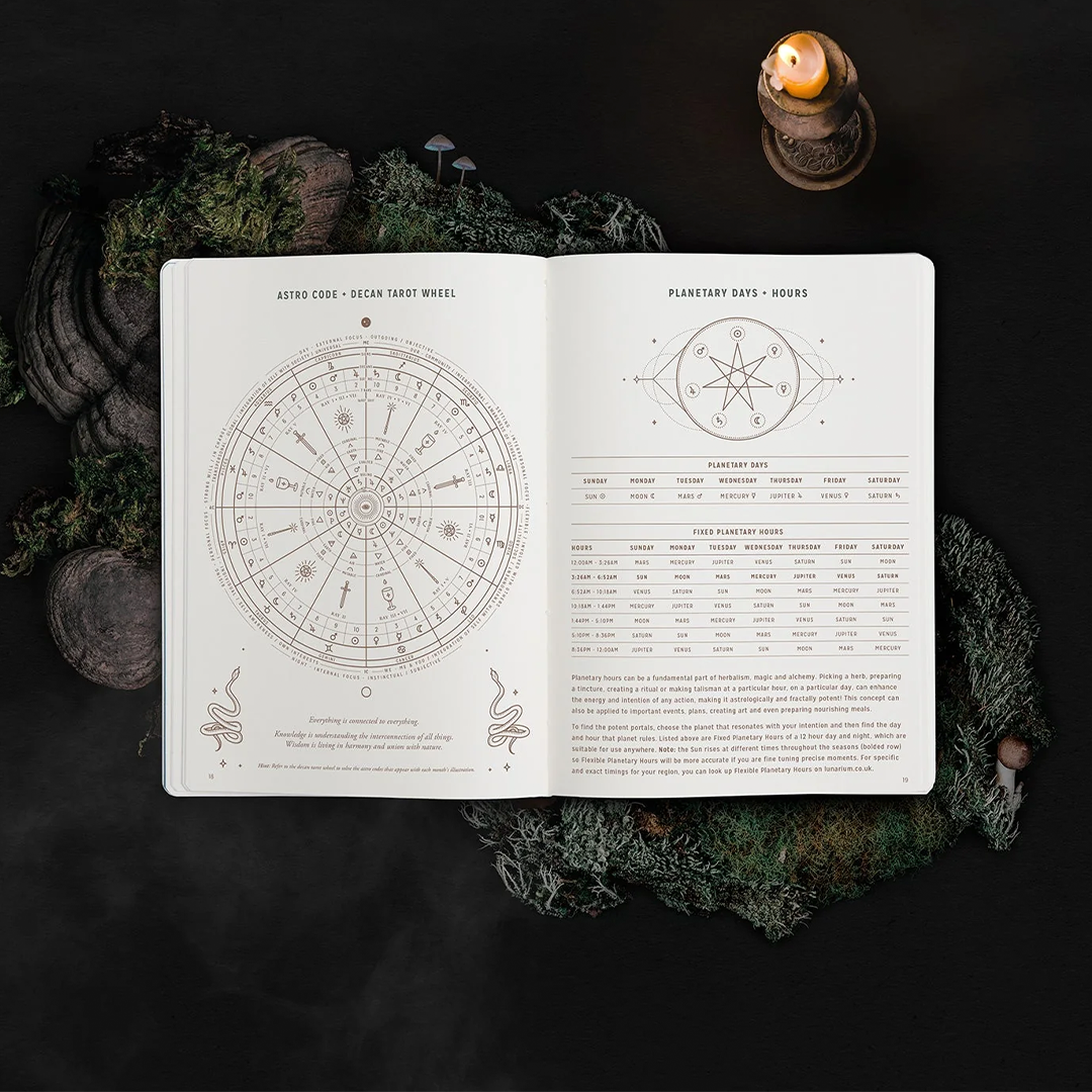 Magic Of I. Astrological Planner - White