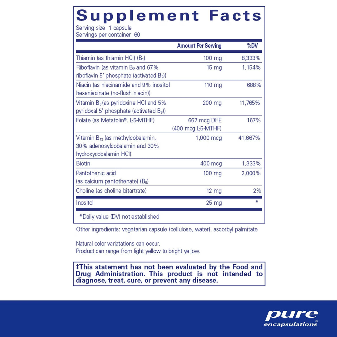 Pure Encapsulations B6 Complex