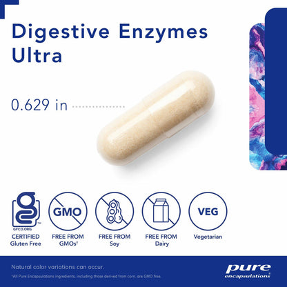 Pure Encapsulations Digestive Enzymes Ultra