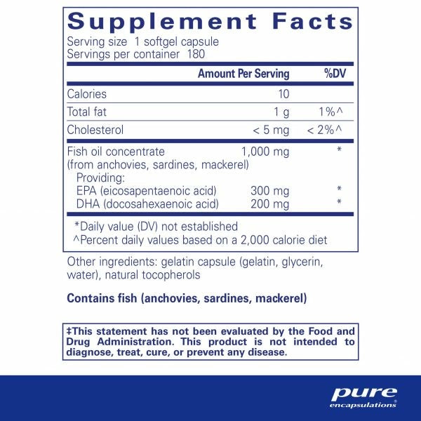 Pure Encapsulations EPA/DHA Essentials