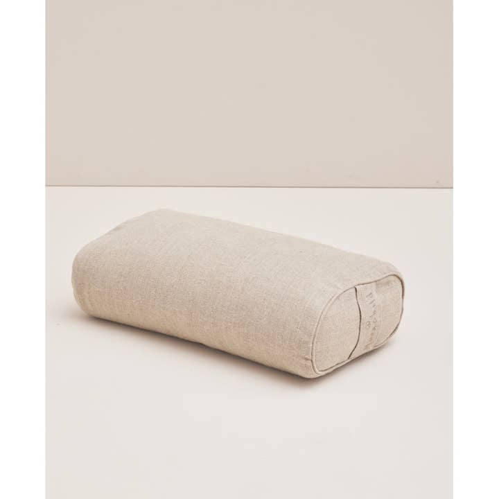 Moonchild Yoga Bolster - Small Rectangular - Natural