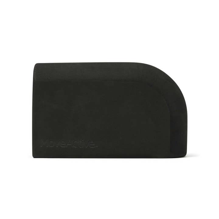 Curved Yoga Block - Black