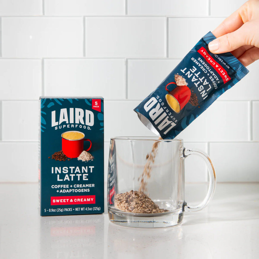 Laird Instant Latte with Adaptogens - Single Serve