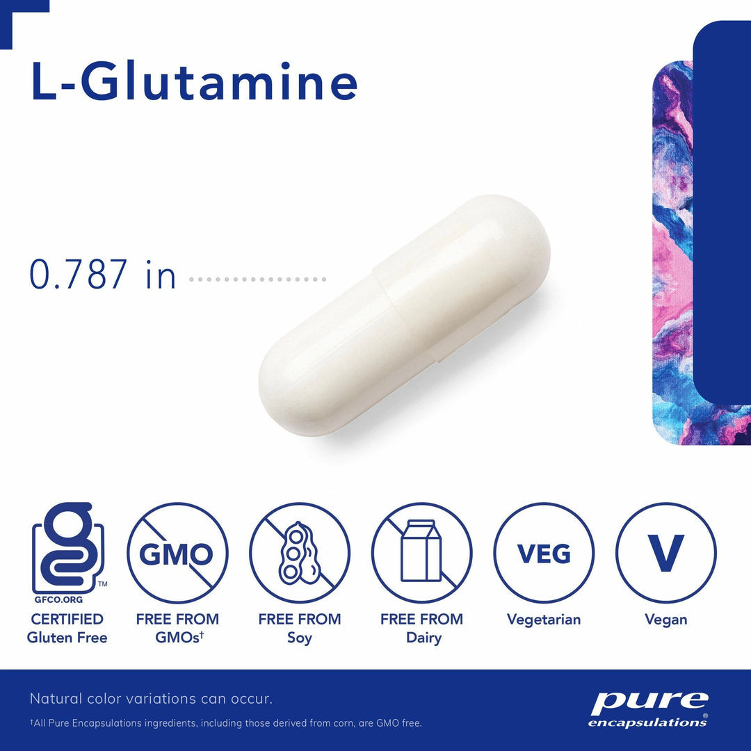 Pure Encapsulations L-Glutamine 500 mg