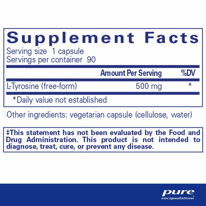 Pure Encapsulations L-Tyrosine