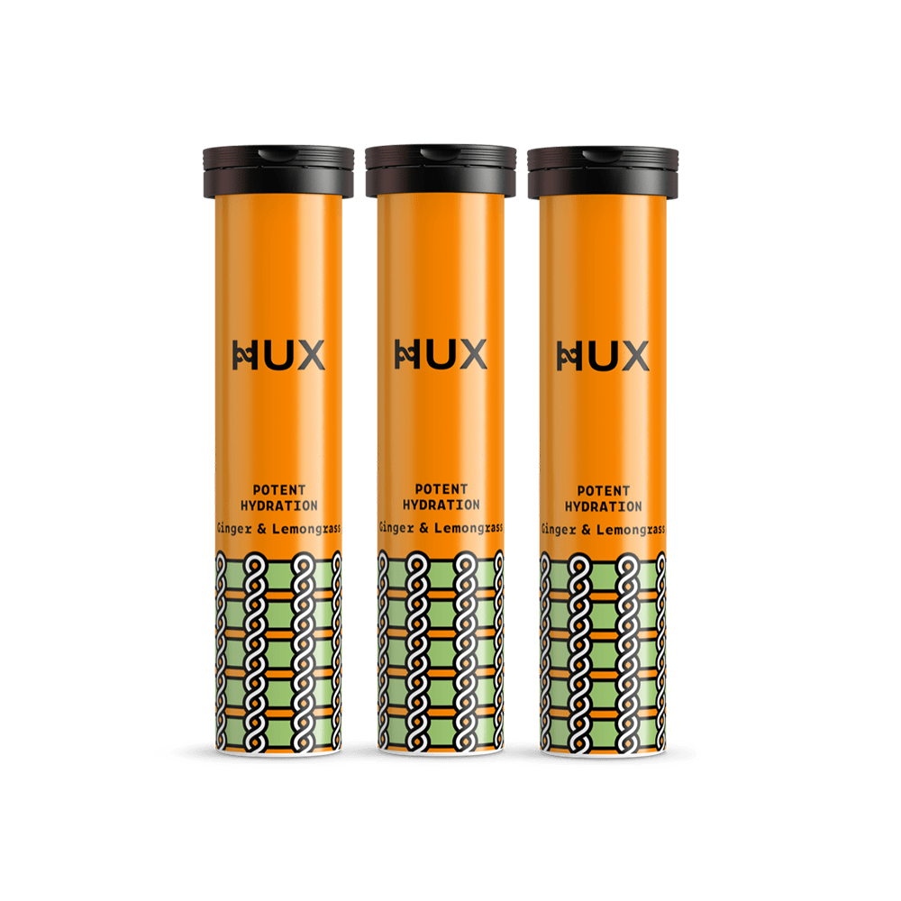 HUX Hydration Triple Pack - Ginger & Lemongrass