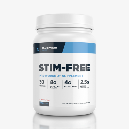 Transparent Labs Stim Free Pre Workout - Tropical Punch