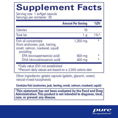 Pure Encapsulations O.N.E Omega