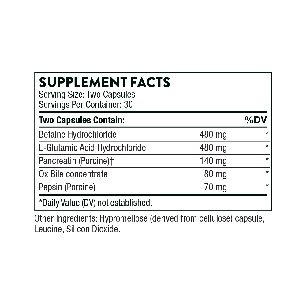 Thorne Advanced Digestive Enzymes