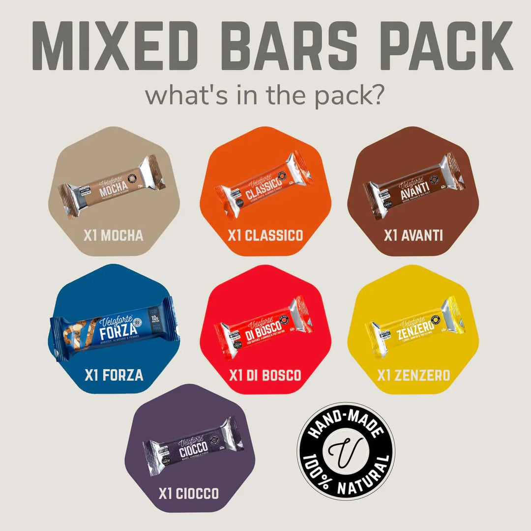 Veloforte Mixed Energy Bar Pack